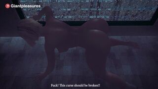 Curse Turns Woman into BBW with Breast and Ass Expansion - porn video