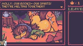 SEXY TANUKI GIRL FUCKED BY FURRY DEER - porn video