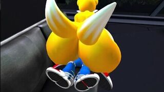 Tailsko x Sonic OC Anal Sex - porn video